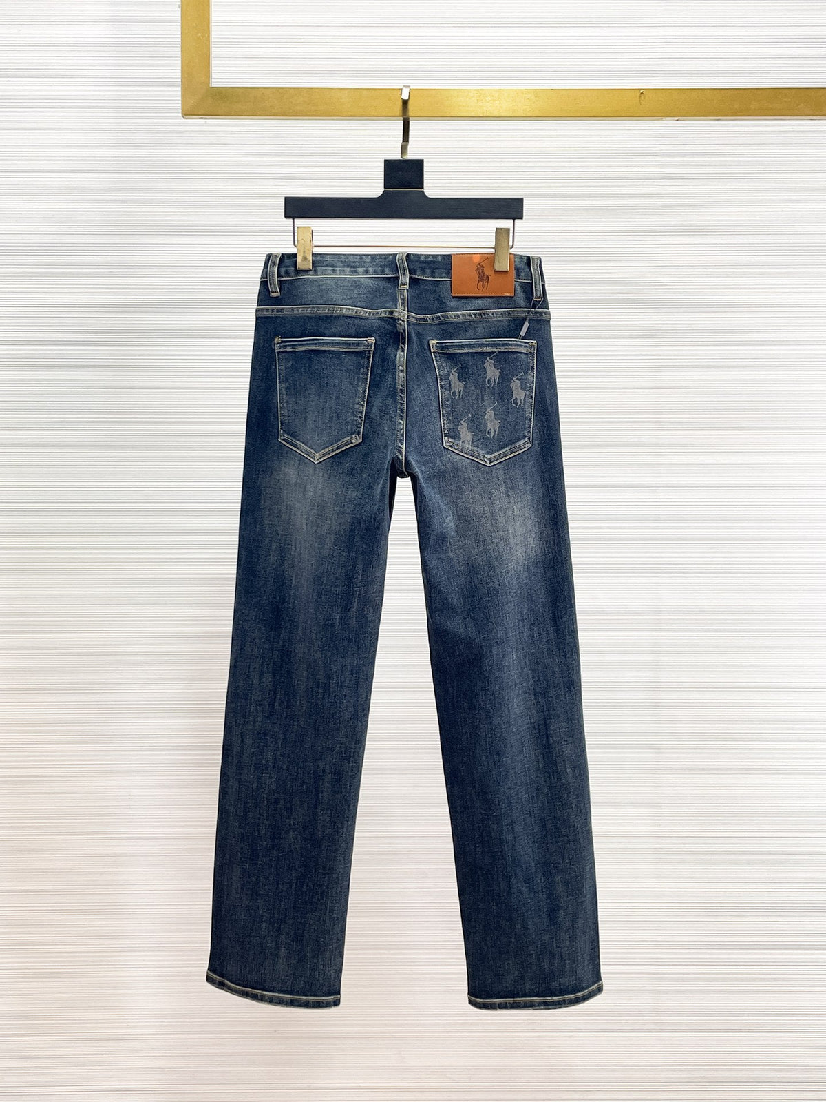 Ralph Lauren Men's Vintage Wash Straight‑Leg Denim Jeans