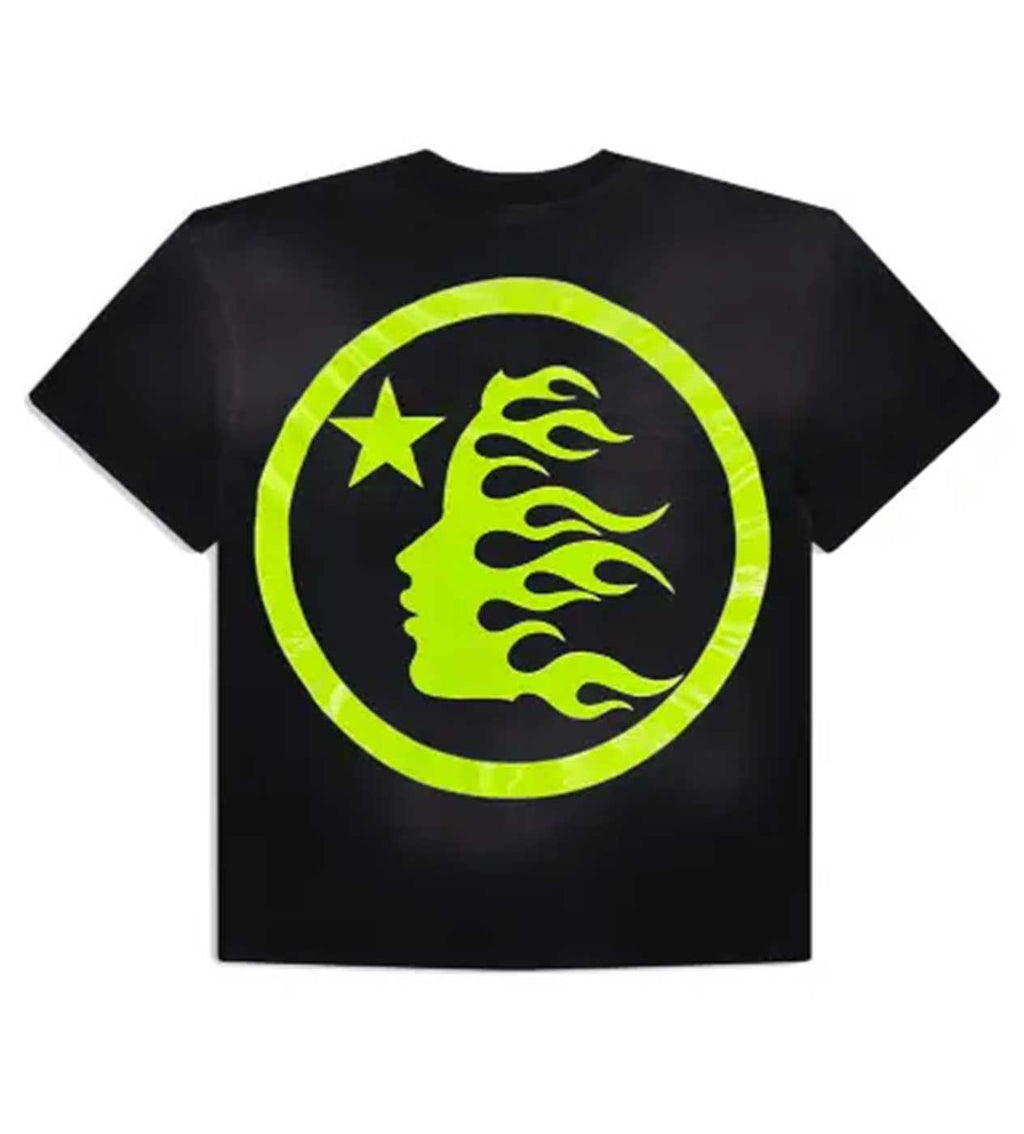 Hellstar Sport Logo Gel Tee Black/Green