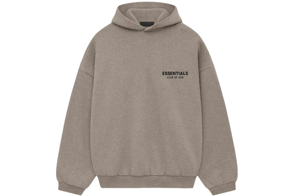 Fear of God Essentials Fleece Hoodie (FW24) Heather Grey