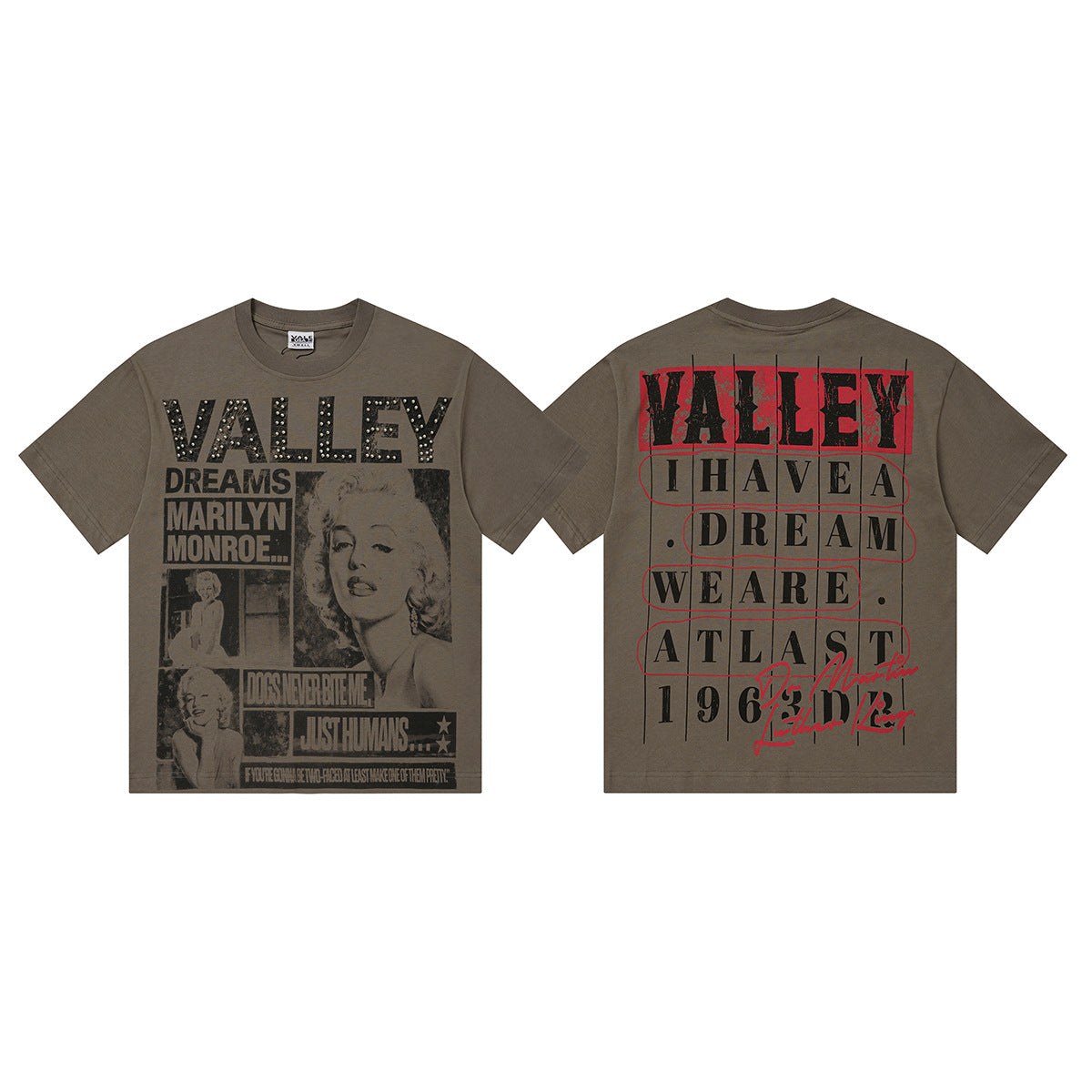 Vale Forever Valley Dreams Marilyn Monroe Vintage Graphic Tee