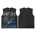 Vale Forever Valley Dreams Alien Pool Vintage Sleeveless Tank Top