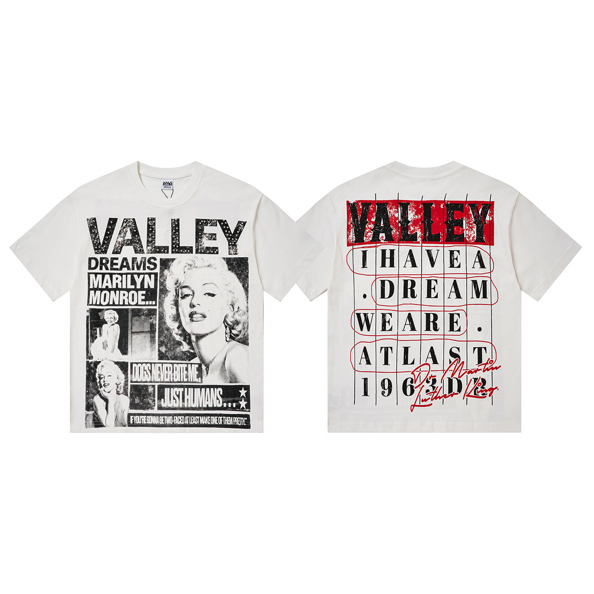 Vale Forever Valley Dreams Marilyn Monroe Vintage Graphic Tee