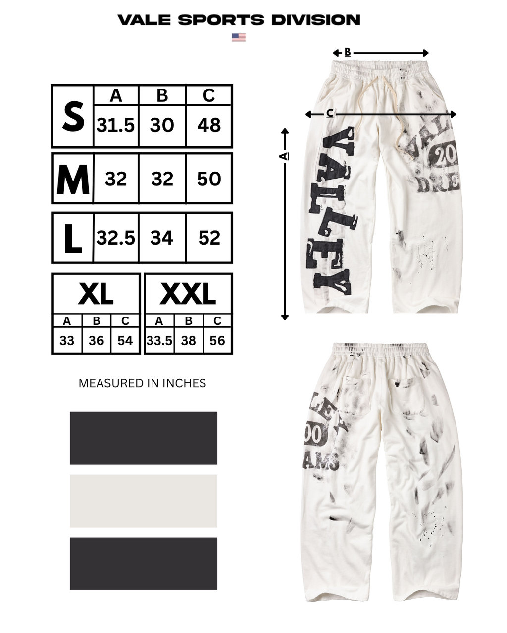 VALE FOREVER PICASSO SWEATS [OREO]