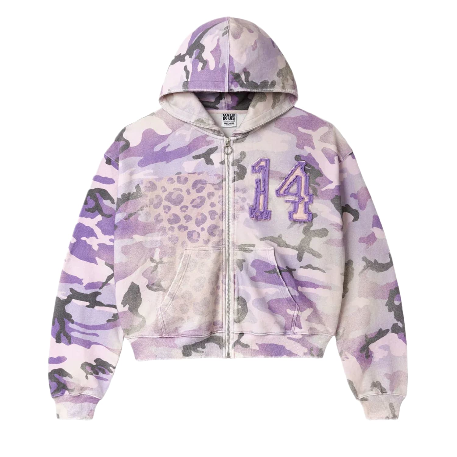 Vale Forever Purple Wayne Zip-Up Hoodie – Purple