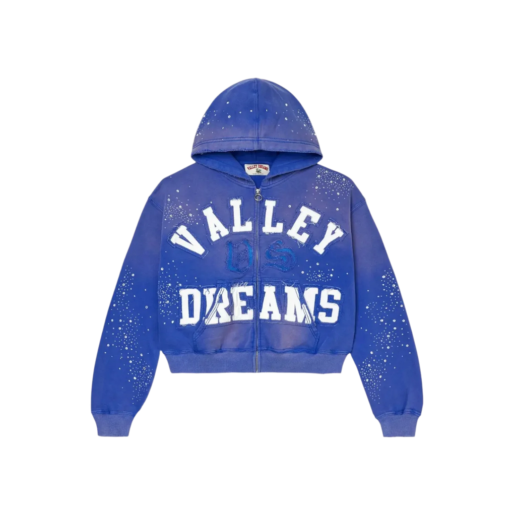Vale Forever Classico Zip-Up Hoodie – Sapphire