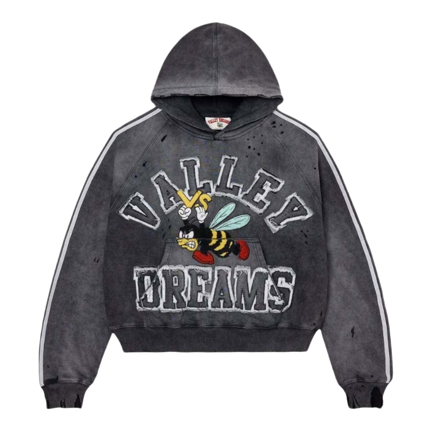Vale Forever Anthem Pullover Hoodie – Black Mono
