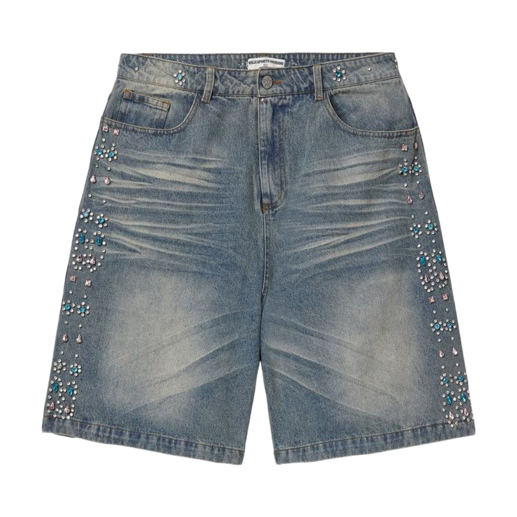 Vale Forever Candy Jorts – Mid Blue