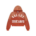 Vale Forever Classico Zip-Up Hoodie – Orange