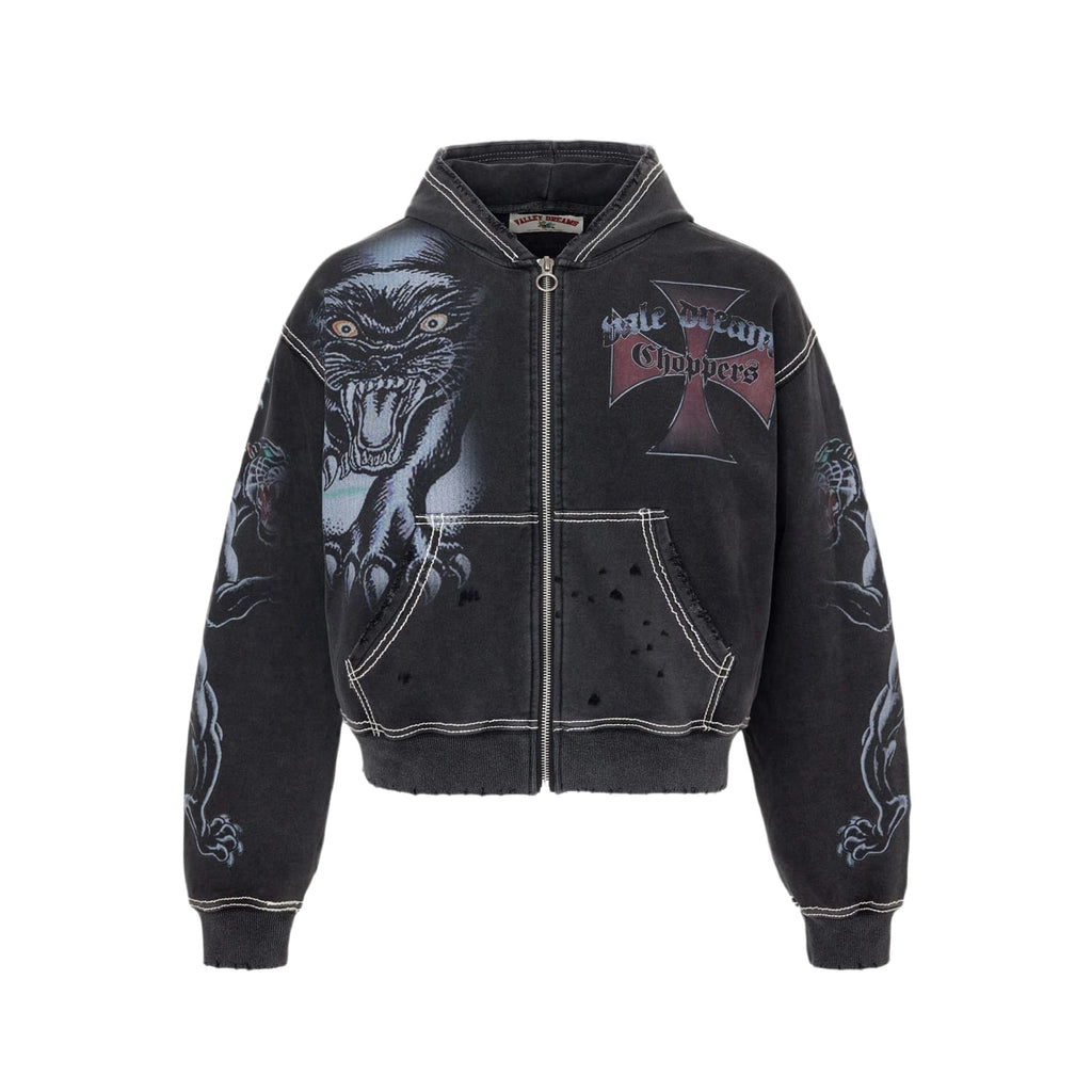Vale Forever Hardy Boyz Zip-Up Hoodie – Black