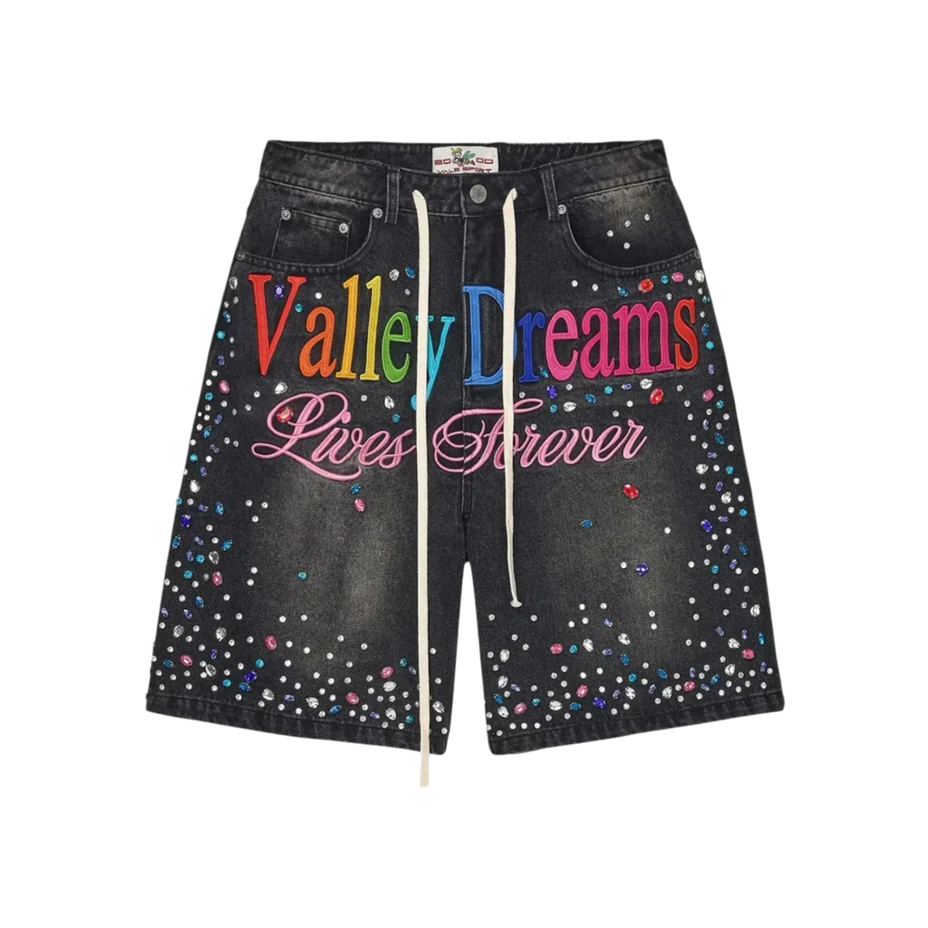 Vale Forever Ice Cream Jorts – Black
