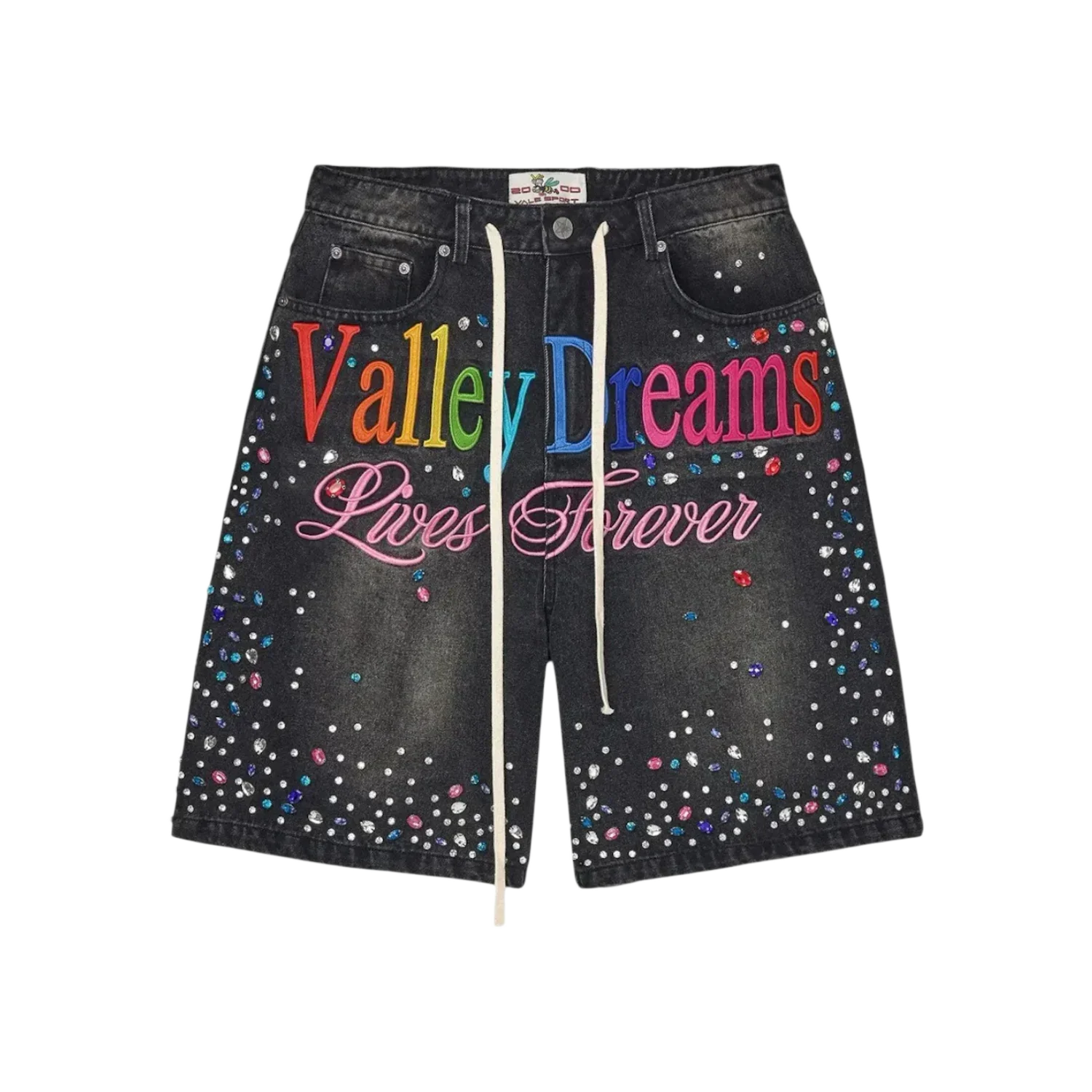 Vale Forever Ice Cream Jorts – Black