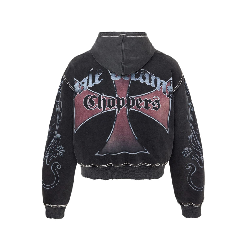 Vale Forever Hardy Boyz Zip-Up Hoodie – Black