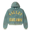 Vale Forever Bank Zip-Up Hoodie – Green
