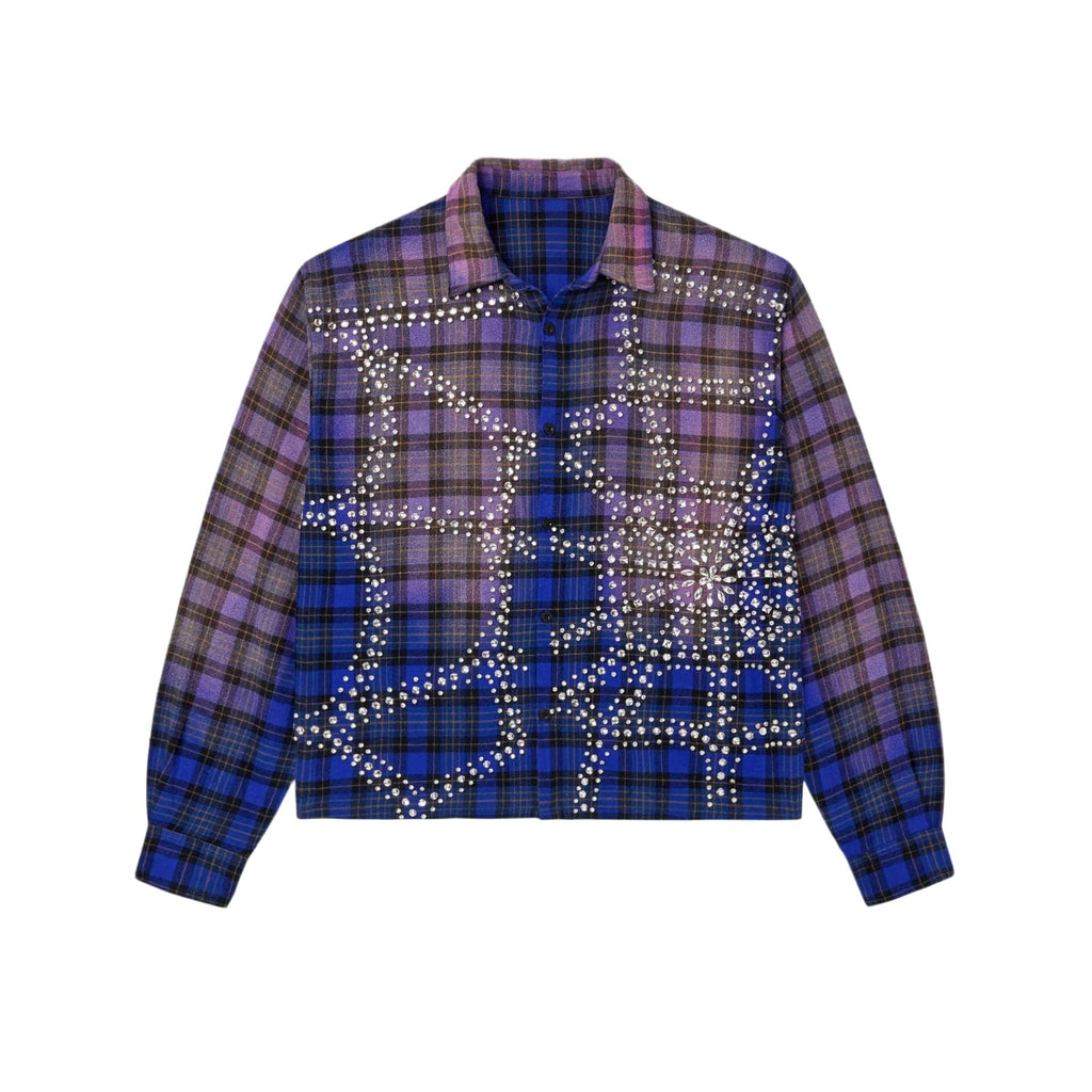 Vale Forever Blue Inferno Flannel Shirt