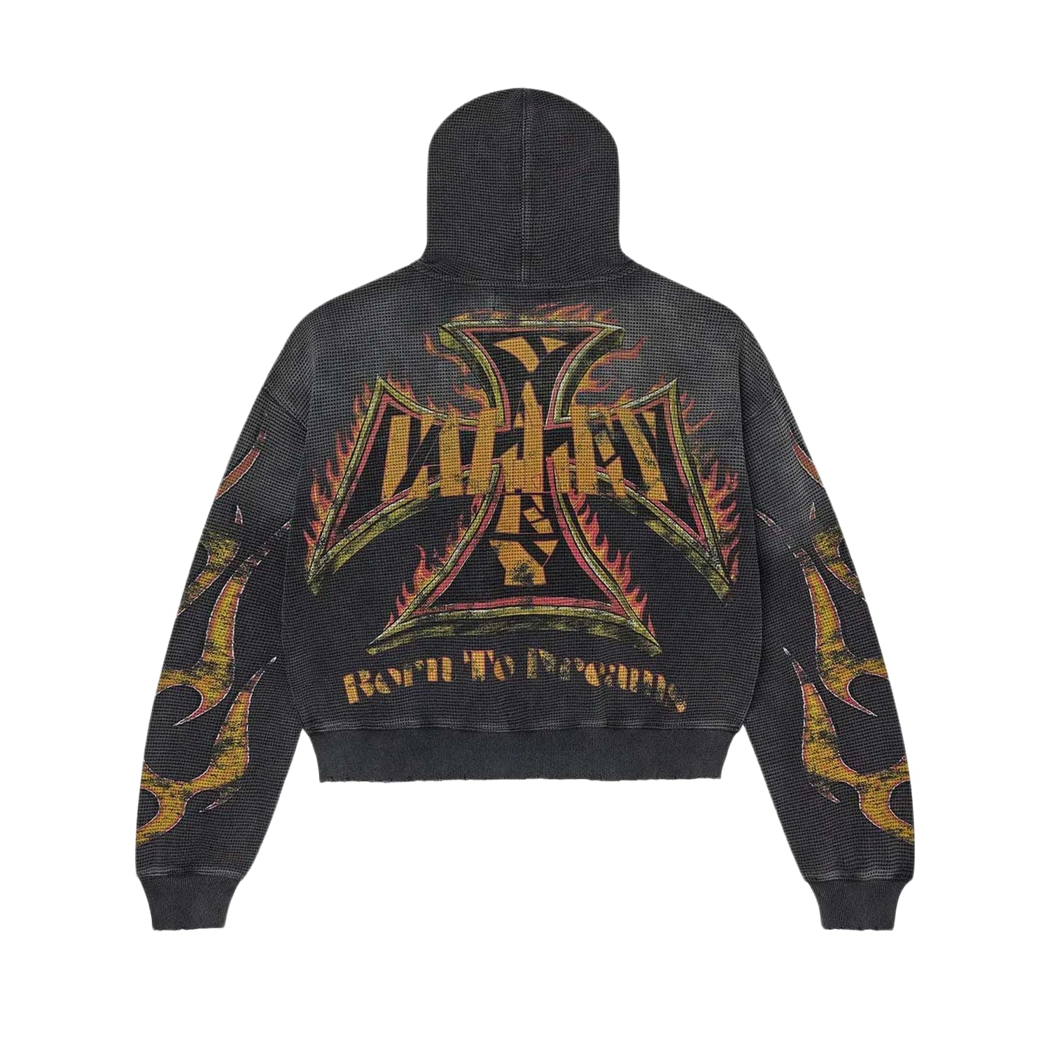 Vale Forever Reborn Waffle Zip-Up Hoodie