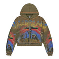 Vale Forever Damned Big Zip Up Hoodie 'Green'