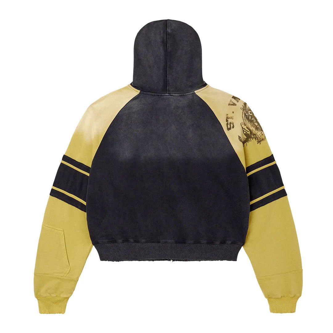 Vale Forever Lethal Zip Up Hoodie 'Black/Yellow'