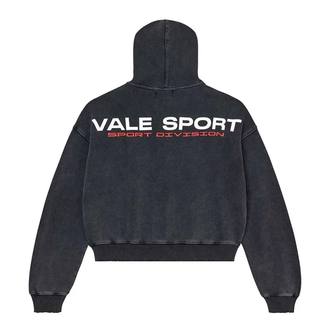 Vale Forever Staple Zip Up Hoodie Black