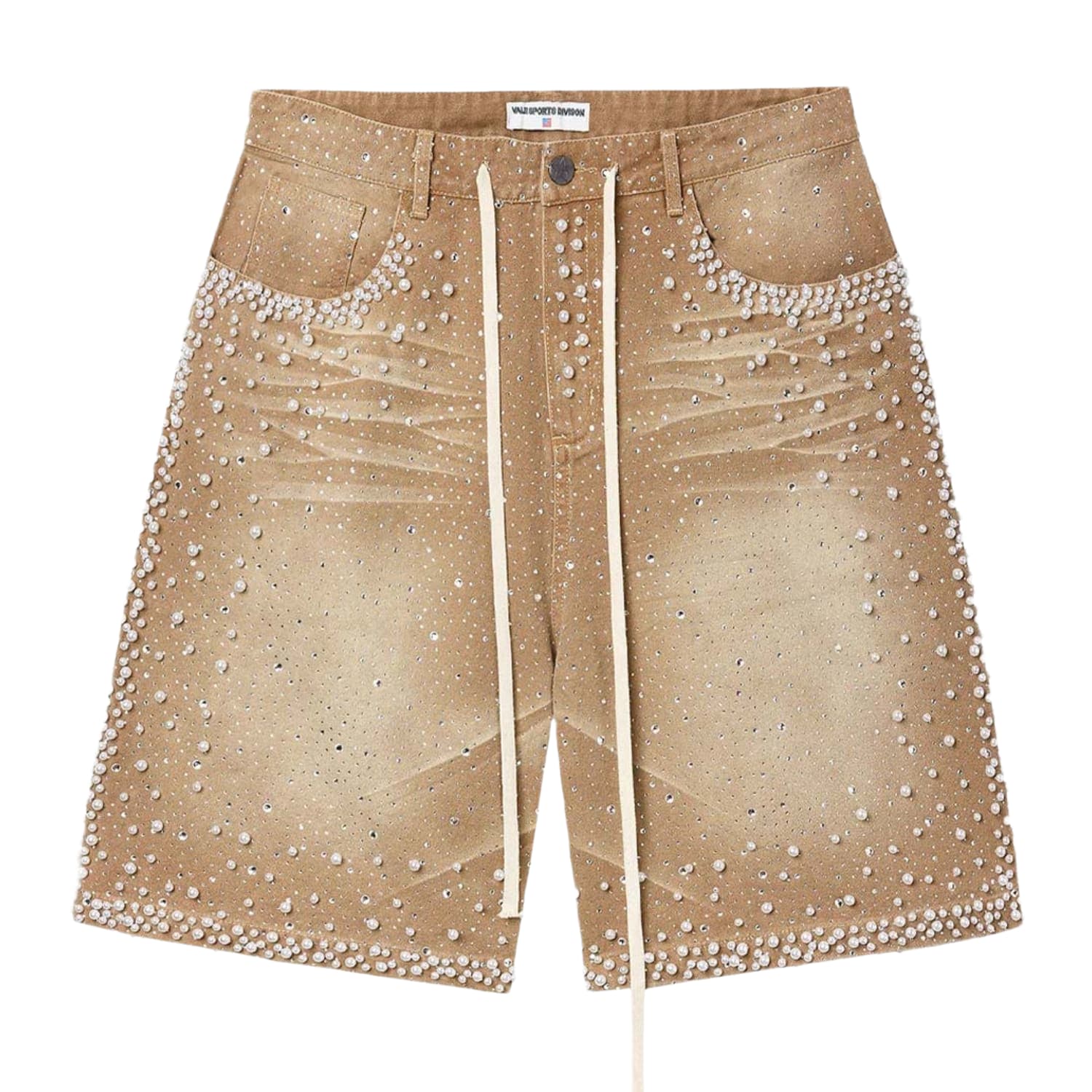 Vale Forever Rainstorm Mid Jorts – Sand